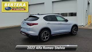 Used 2022 Alfa Romeo Stelvio Ti Hartford CT P3417 [upl. by Leontyne509]