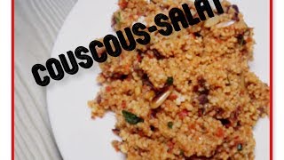 Couscous Salat ♥ lecker ♥ gesund ♥ würzig [upl. by Inaja26]