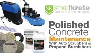 Smartkrete  Polished Concrete Maintenance [upl. by Notyrb]