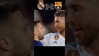 Real Madrid 🇪🇸 VS Barcelona 201718 Messi Ronaldo Aura EL Clasico [upl. by Ateuqal]