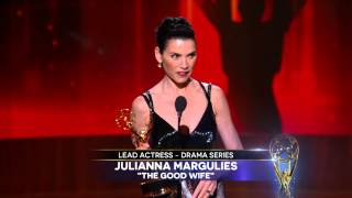 Juliana Margulies Wins for Lead Actress in a Drama Series [upl. by Aznarepse123]