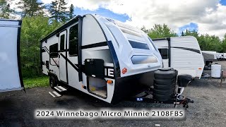 The 2024 Winnebago Micro Minnie 2108FBS [upl. by Odin554]