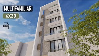 VIVIENDA MULTIFAMILIAR 6X20 [upl. by Ramberg]