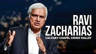 Special Guest Teacher Ravi Zacharias  Calvary Chapel Chino Valley [upl. by Aihsotan239]