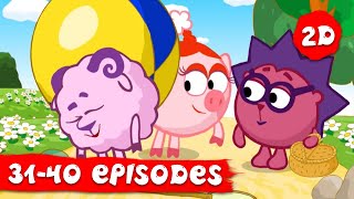 KikoRiki 2D  Full Episodes collection Episodes 3140  Cartoons for Children [upl. by Innattirb]