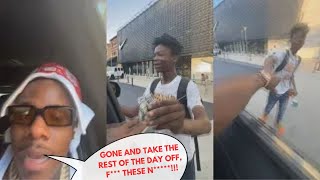 DaBaby Gives Teenager A 100 Dollars For Washing His Car Windows [upl. by Rehctelf]