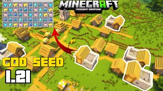 Minecraft Top 2 Best Seed For Bedrock Edition 121 [upl. by Mcintosh354]