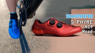 Zapatillas Shimano SPhyre RC9 Road Máxima potencia y ajuste perfecto [upl. by Sivel761]