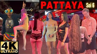 Exploring the Vibrant Nightlife of Soi 6 in Pattaya Boom Boom  Connor Murphy 4K [upl. by Sofer]