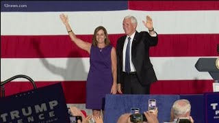 Vice President Mike Pence campaigns for Martha McSally in Yuma [upl. by Amuwkuhc]