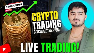 Crypto Live Trading  19 AUGUST  thetraderoomsss bitcoin ethereum cryptotrading [upl. by Dayiz]