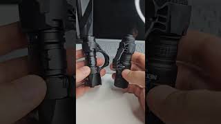 mini tactical flashlights Wuben T4 vs Nextorch TA20 [upl. by Lleroj]