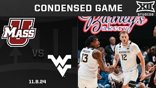 UMass vs West Virginia Condensed Game  202425 Big 12 Mens Basketball [upl. by Esenwahs]