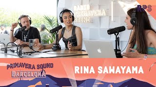 AN INTERVIEW WITH RINA SAWAYAMA  PRIMAVERA SOUND 2022 W1  RPS PS2022 [upl. by Lieno]