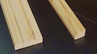 COMO HACER MOLDURAS DE MADERA  WOODEN MOLDINGS  Juan Carlos Aquila [upl. by Ynatil]