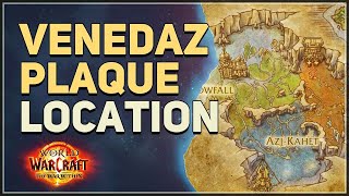 Venedaz Plaque Location WoW [upl. by Elazaro785]