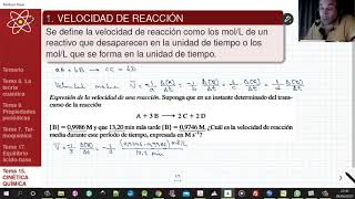 💥Factores que afectan la velocidad de una Reacción Química💥 Cinética Química  Fácil y Rápido [upl. by Ballou]