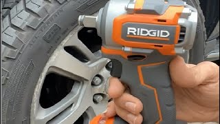 RIDGID 18V SubCompact Brushless Cordless Impact Wrench Kit Review [upl. by Esahc]