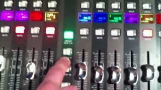 NRCC  Behringer X32  Sends On Fader [upl. by Octavla]