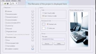 Visual Installer How to create a basic setup project of Windows Installer style [upl. by Lassiter]