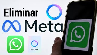 Cómo eliminar Meta AI en WhatsApp 2024  Eliminar la actualización de WhatsApp Meta AI [upl. by Vandervelde]