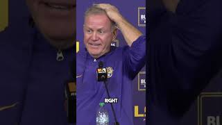 LSU Head Coach Brian Kelly On What Ultimately Lost Them The Game Versus Alabama [upl. by Einnahpets]