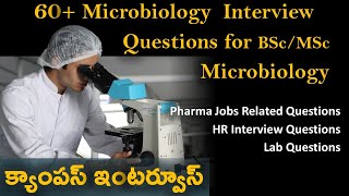 Microbiology Interviews Questions Part 1  BScMSc microbiology Interview questions  Lab questions [upl. by Drofla]