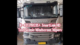 LAUNCH X431 PRO3S SmartLink HD  Test Scania Windscreen Wipers [upl. by Patti]