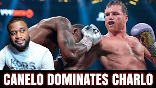 WEEKEND FIGHT RECAP CANELO VS CHARLO  OPETAIA VS THOMPSON  LUBIN VS RAMOS [upl. by Thorlay]