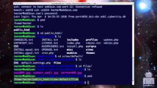 Command Line Basics 6 Using SSH and SCP [upl. by Refotsirc]