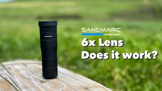 Review Sandmarc 6x Telephoto Lens for iPhone [upl. by Faunie]