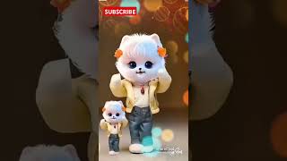 Dancing cat Funny Dance🪩🩰  KMWFarms [upl. by Nathanil]