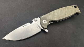 DPx Gear HESTF 40 Frame Lock Folding Knife MagnaCut Blade Micarta Handles [upl. by Liagaba892]