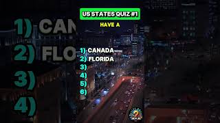 American State Quiz quiz ytshorts iqtest [upl. by Nrublim]