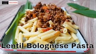 Lentil Bolognese Pasta [upl. by Kram]