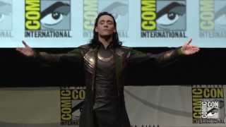 Loki at Marvel Studios San Diego ComicCon Panel  Official [upl. by Dnama]