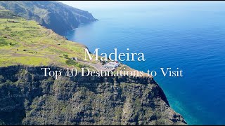 My TOP 10 MADEIRA Destinations 4K DJI Mini 3 Pro [upl. by Friday]