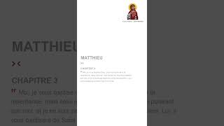 Matthieu 311  Chrétiens spirituality biblestudy jesuschrist jesus bibleverse faith god [upl. by Haidabo]