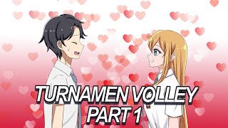 190  TURNAMEN VOLLEY PART 1  Drama Animasi Sekolah Kode Keras buat Cowok dari Cewek [upl. by Anirrehs]