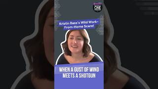 When a Gust of Wind Meets a Shotgun Kristin Bass’s Wild WorkFromHome Scare  093 shorts [upl. by Staley]