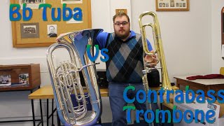 Tuba vs Contrabass Trombone  Gabriels Oboe [upl. by Sunny]