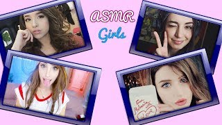 Beautiful ASMR Girls and ASMR YT Chanels [upl. by Nolyad203]