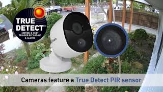 Swann 1080p True Detect PIR Sample Footage Review DVR 4575 DVK 4580 PRO 1080MSB Security Cameras [upl. by Waldron500]