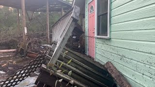 Family grapples with Helenes destruction at Steinhatchee cabin [upl. by Jaenicke]