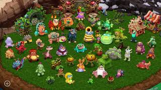 My Continent So Far 3860 Monsters  My Singing Monsters Dawn Of Fire [upl. by Sualocin]