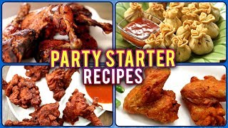 Easy To Make Starter Recipes  Recipes In Marathi  BEST Party Starter Recipes  Ruchkar Mejwani [upl. by Suidualc]