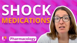 Shock Medications  Pharmacology Pharm  Cardiovascular System  LevelUpRN [upl. by Nicholl]