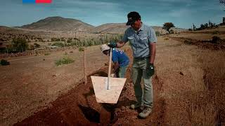 CONSTRUCCIÓN DE ZANJAS DE INFILTRACIÓN [upl. by Ornie]