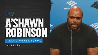 A’Shawn Robinson ‘ I approach the game by showing up’ [upl. by Ettedualc]