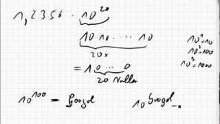 038 Exponentialdarstellung von Dezimalzahlen [upl. by Adaliah230]